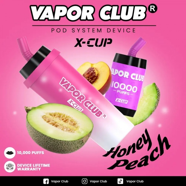 VAPOR CLUB XCUP 10000 DISPOSABLE SG VAPE
